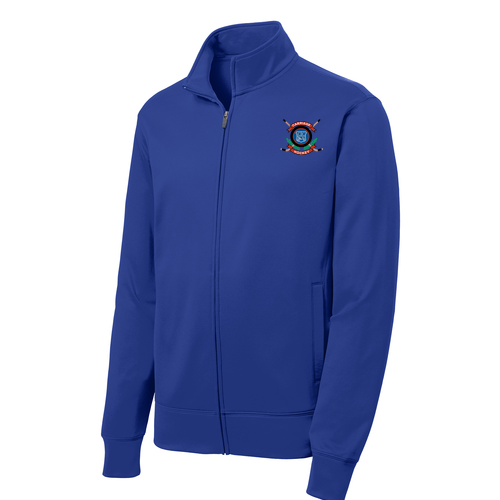 CC Hockey Midweight Performance Full Zip Jacket Youth & Adult Royal