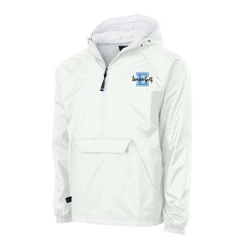 quarter zip rain jacket pullover
